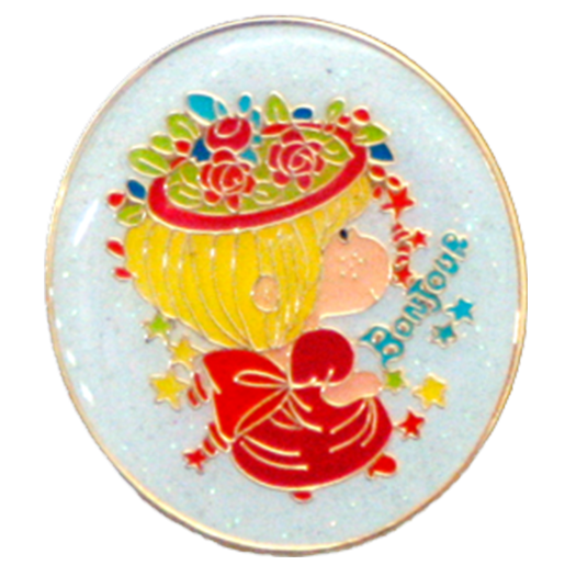 ピンバッジ「ボンジュール」